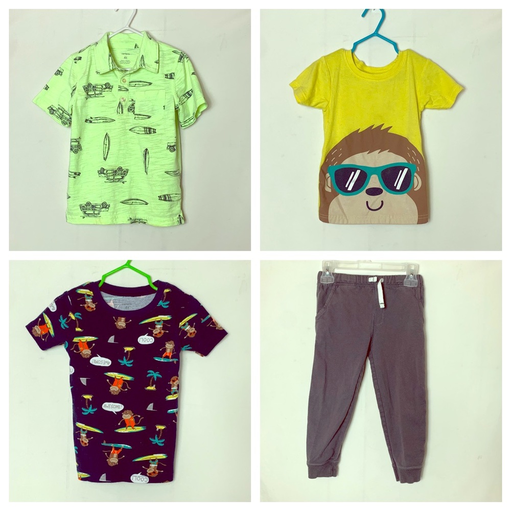 Carter’s 4t Boys! 4 piece set ‼️‼️